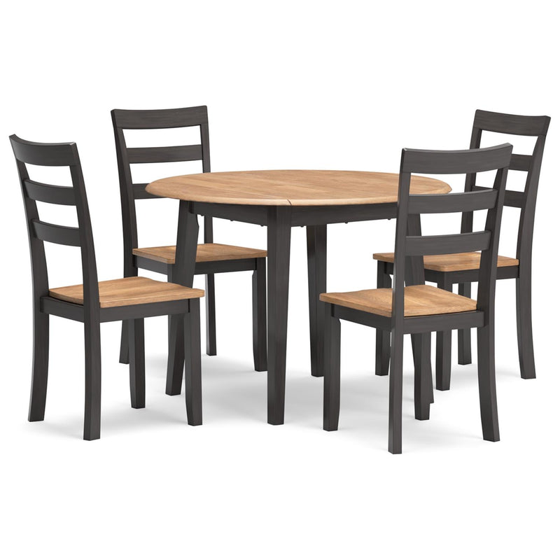  Signature Design by Ashley Gesthaven D396D1 5 pc Dining Set IMAGE 1