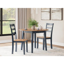  Signature Design by Ashley Gesthaven D399D4 3 pc Dining Set IMAGE 1
