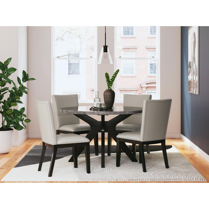  Signature Design by Ashley Glinari D476D1 5 pc Dining Set IMAGE 2
