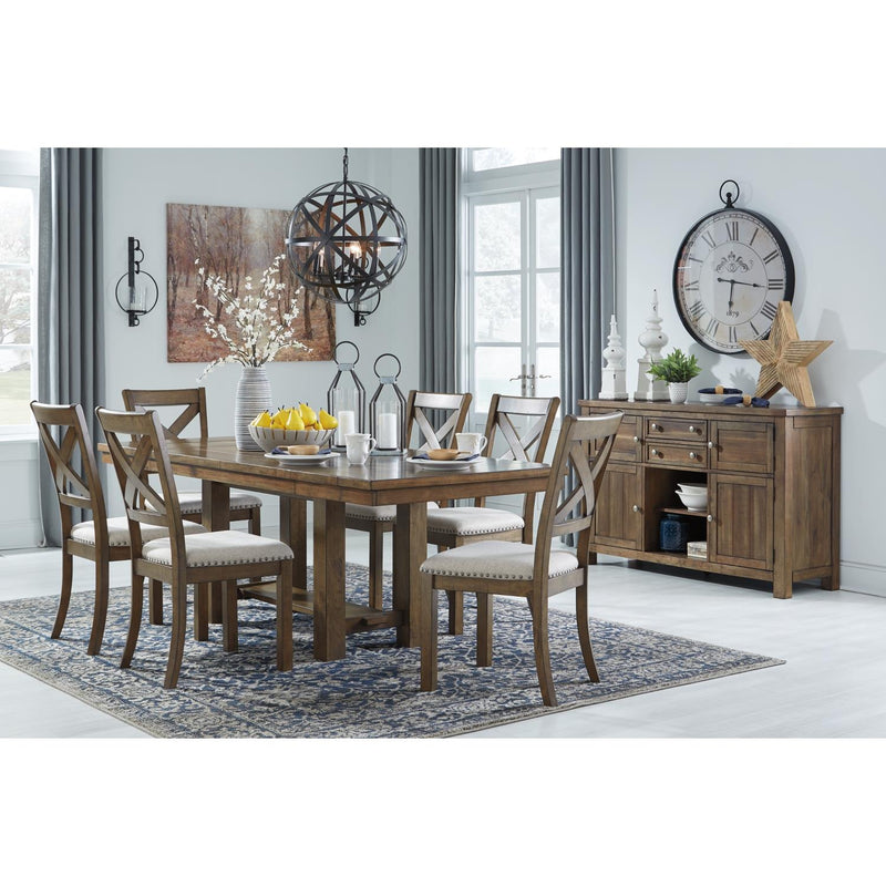 Signature Design by Ashley Moriville D631D11 7 pc Dining Set IMAGE 4
