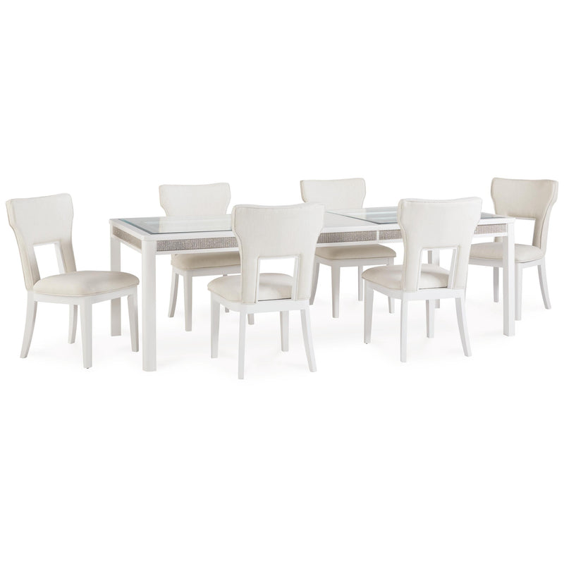  Signature Design by Ashley Chalanna D822D2 7 pc Dining Set IMAGE 2
