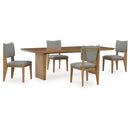  Signature Design by Ashley Sherbana D833D4 5 pc Dining Set IMAGE 1