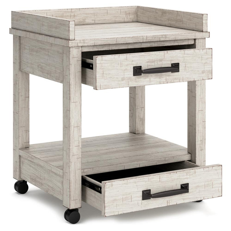 Signature Design by Ashley Carynhurst H755H1 2 pc Home Office Set IMAGE 7