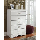  Signature Design by Ashley Anarasia B129B21 6 pc Twin Sleigh Bedroom Set IMAGE 6