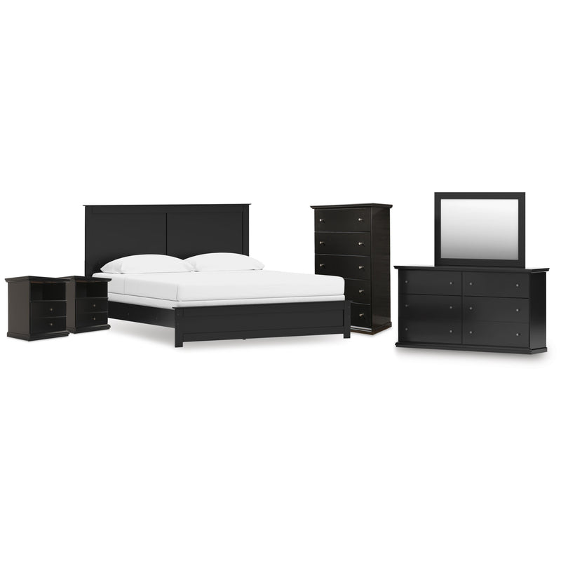  Signature Design by Ashley Maribel B138B63 8 pc King Panel Bedroom Set IMAGE 1