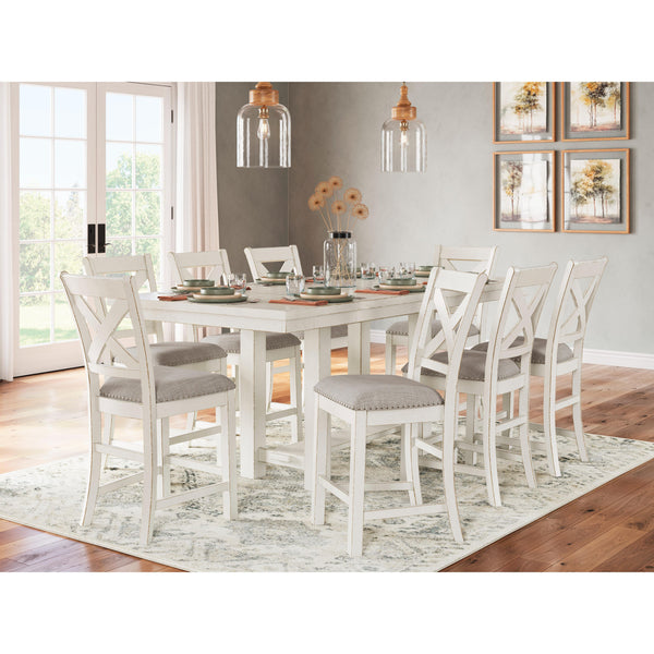  Signature Design by Ashley Robbinsdale D642D9 9 pc Counter Height Dining Set IMAGE 1