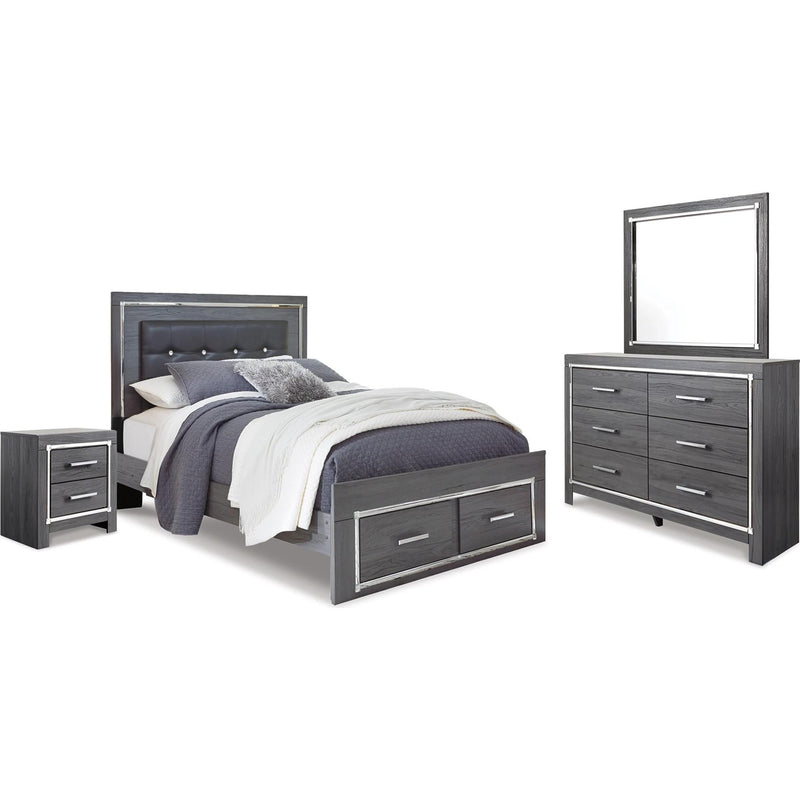  Signature Design by Ashley Lodanna B214B16 6 pc Queen Panel Bedroom Set IMAGE 1