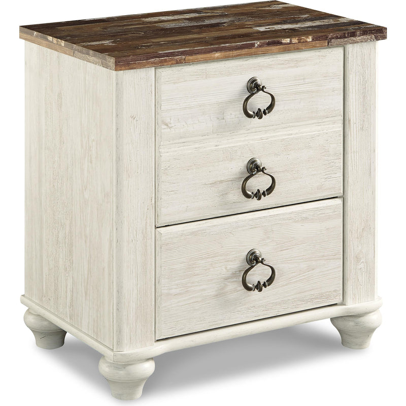  Signature Design by Ashley Willowton B267B55 7 pc Queen Sleigh Bedroom Set IMAGE 5