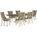  Signature Design by Ashley Bolanburg D647D36 7 pc Dining Set IMAGE 1