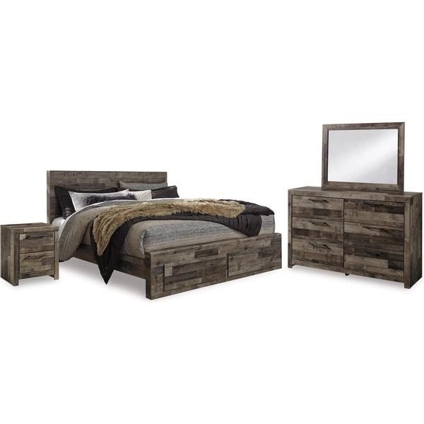  Benchcraft Derekson B200B64 7 pc King Panel Bedroom Set IMAGE 1