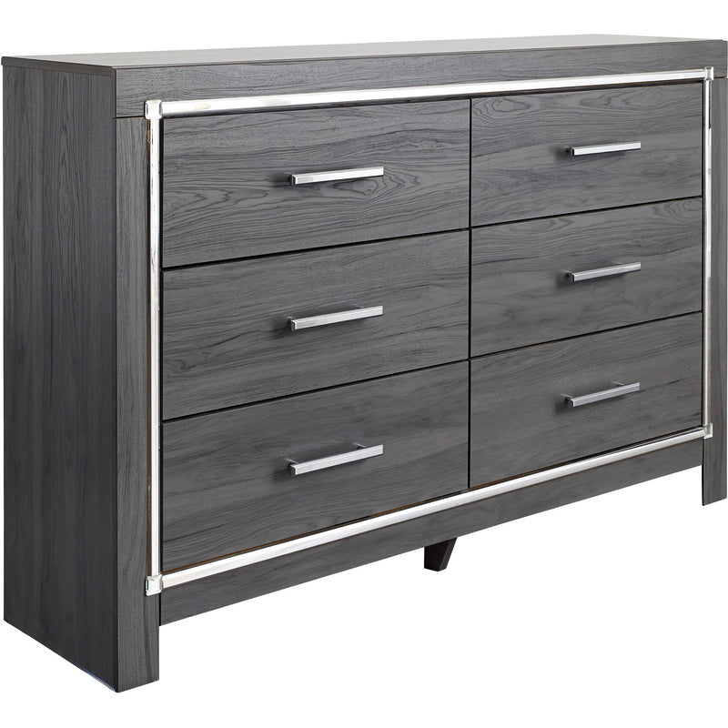  Signature Design by Ashley Lodanna B214B24 6 pc King Panel Storage Bedroom Set IMAGE 3
