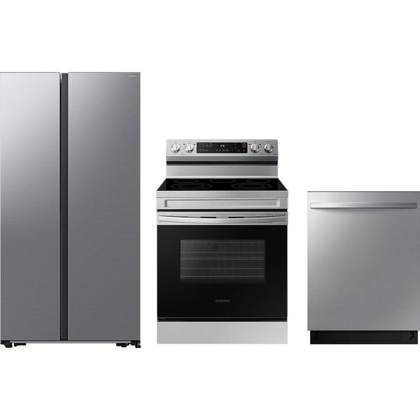  Samsung Kitchen RS20DG4000M9AA, NE63A6515SSAC, DW80CG4021SRAA IMAGE 1