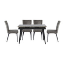  Domon Collection Mazin Furniture Colette 5 pieces Dinning room set IMAGE 2