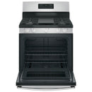 GE 30-inch Freestanding Gas Range with Steam Clean JCGBS66SEKSS - 175290 IMAGE 2