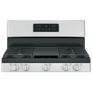 GE 30-inch Freestanding Gas Range with Steam Clean JCGBS66SEKSS - 175290 IMAGE 4