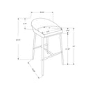  Monarch Counter Height Stool M0128 IMAGE 5