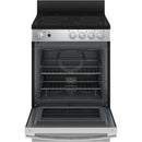 GE 24-inch Freestanding Electric Range with Removable Backguard JCAS640RMSS - 181584 IMAGE 2
