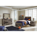 Benchcraft Derekson B200-53 Twin Panel Headboard IMAGE 12