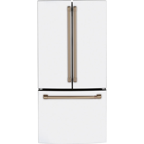 Café 33-inch, 18.6 cu. ft. Counter-Depth French 3-Door Refrigerator CWE19SP4NW2 - 181272 IMAGE 1