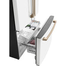 Café 33-inch, 18.6 cu. ft. Counter-Depth French 3-Door Refrigerator CWE19SP4NW2 - 181272 IMAGE 4
