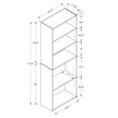  Monarch Bookcases 5+ Shelves M0188 IMAGE 5