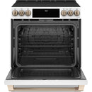 Café 30-inch Slide-in Induction Range with Warming Drawer CCHS900P4MW2 - 181271 IMAGE 3