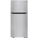  LG 30-inch, 20.2 cu.ft. Freestanding Top Freezer Refrigerator with Smart Diagnosis™ LTCS20020S - 176051 IMAGE 1