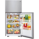  LG 30-inch, 20.2 cu.ft. Freestanding Top Freezer Refrigerator with Smart Diagnosis™ LTCS20020S - 176051 IMAGE 5
