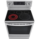  LG 30-inch, 6.3 cu.ft. Freestanding Electric Range with Wi-Fi Connectivity LREL6325FTQM - 185352 IMAGE 10
