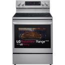  LG 30-inch, 6.3 cu.ft. Freestanding Electric Range with Wi-Fi Connectivity LREL6325FTQM - 185352 IMAGE 1