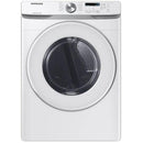  Samsung 7.5 cu.ft. Electric Dryer with Smart Care DVE45T6005W-174368 IMAGE 1