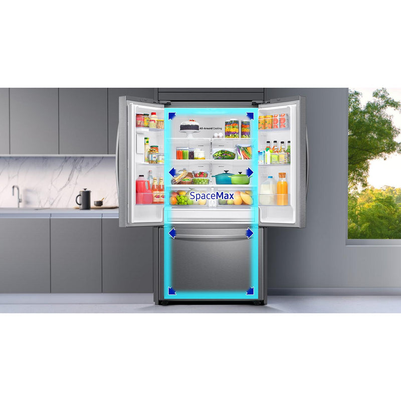 Samsung 36-inch, 28 cu.ft. Freestanding French 3-Door Refrigerator with Internal Water Dispenser RF28T5101SR/AA IMAGE 17