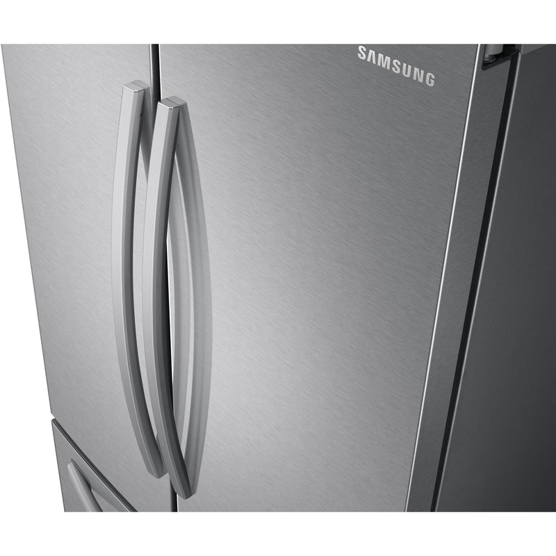 Samsung 36-inch, 28 cu.ft. Freestanding French 3-Door Refrigerator with Internal Water Dispenser RF28T5101SR/AA IMAGE 8