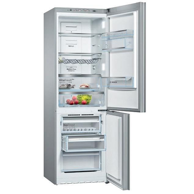 Bosch 24-inch, 10 cu.ft. Counter-Depth Bottom Freezer Refrigerator with LED Lighting B10CB81NVB IMAGE 2