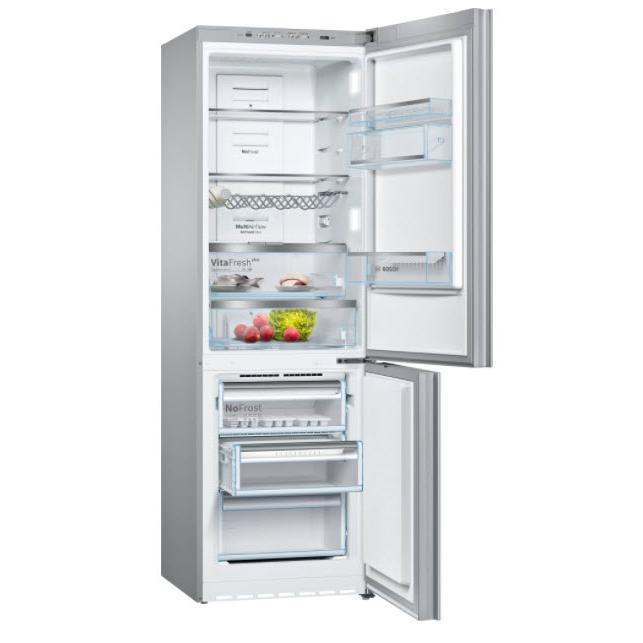 Bosch 24-inch, 10 cu.ft. Counter-Depth Bottom Freezer Refrigerator with LED Lighting B10CB81NVW IMAGE 4