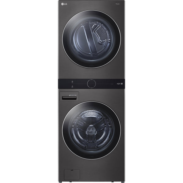 LG Stacked Washer/Dryer Gas Laundry Center with TurboWash™ 360 Technology WKGX201HBA IMAGE 1