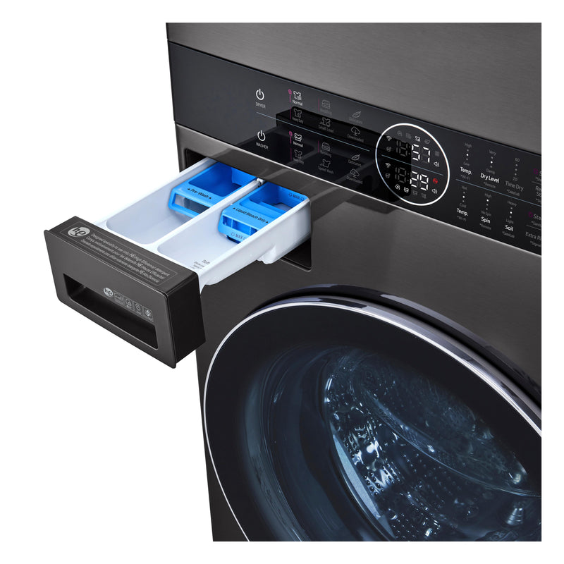 LG Stacked Washer/Dryer Gas Laundry Center with TurboWash™ 360 Technology WKGX201HBA IMAGE 6