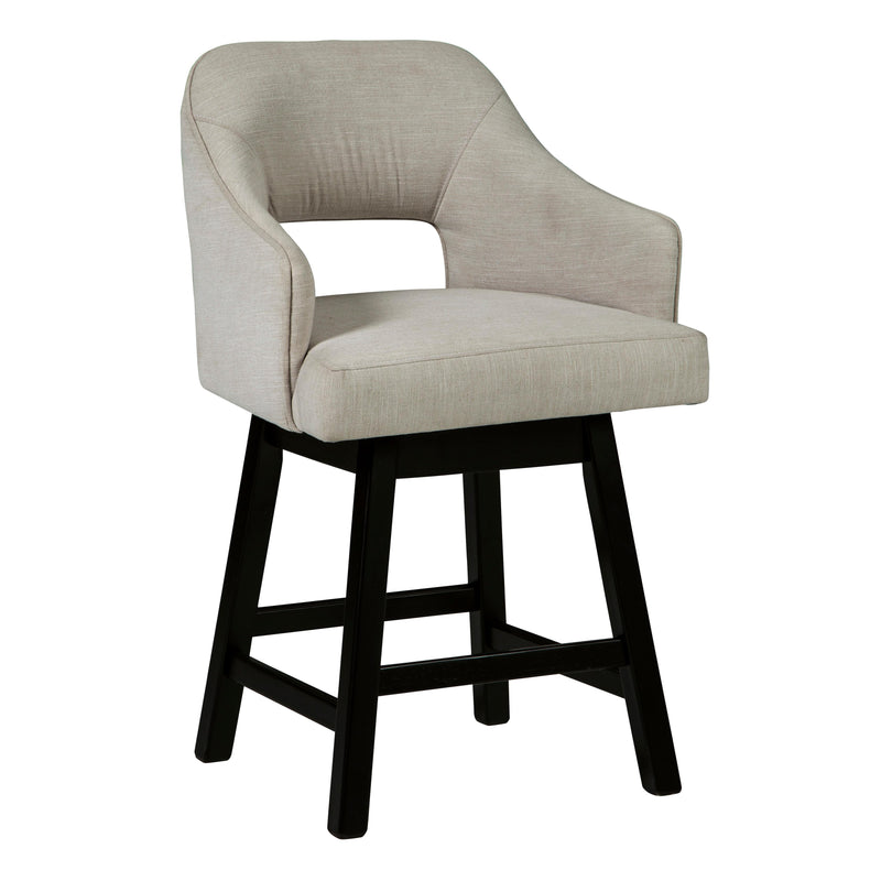 Signature Design by Ashley Tallenger D380-724 Upholstered Swivel Barstool IMAGE 1