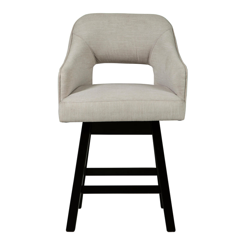 Signature Design by Ashley Tallenger D380-724 Upholstered Swivel Barstool IMAGE 2