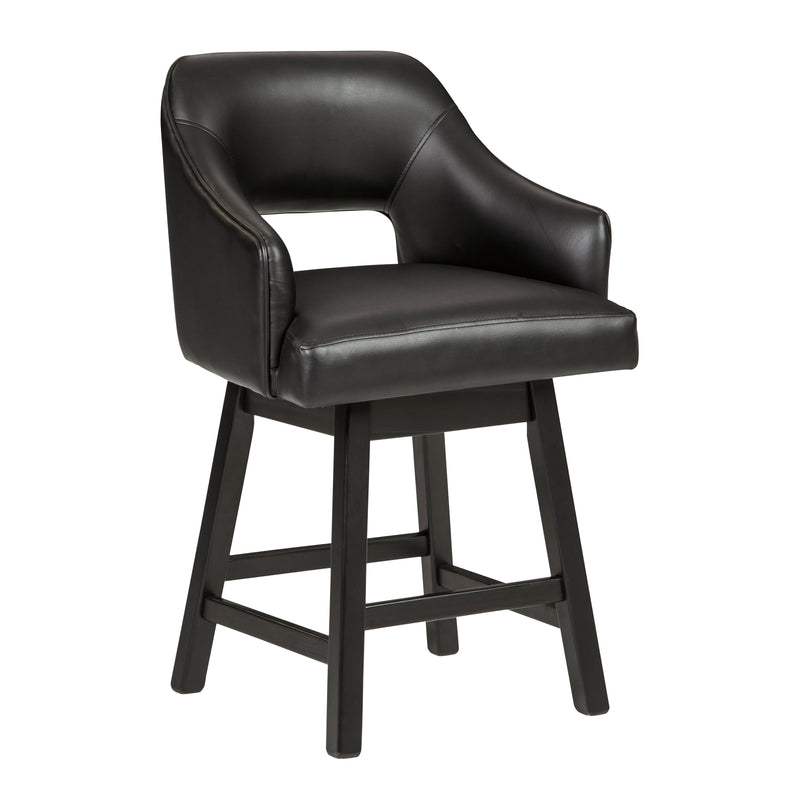 Signature Design by Ashley Tallenger D380-924 Upholstered Swivel Barstool IMAGE 1