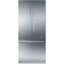  Bosch 36-inch, 19.4 cu.ft. Built-in French 3-Door Refrigerator with Wi-Fi Connect B36BT935NS - 181966 IMAGE 1