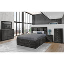  Ek Design Spacer Queen Bookcase Bed with Storage 169050/1 IMAGE 3