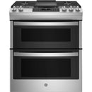 GE 30-inch Slide-in Gas Range with True European Convection Technology JCGSS86SPSS - 178212 IMAGE 1