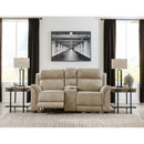  Signature Design by Ashley Next-Gen DuraPella 5930218 Power Reclining Loveseat with Console and Adjustable Headrest IMAGE 6