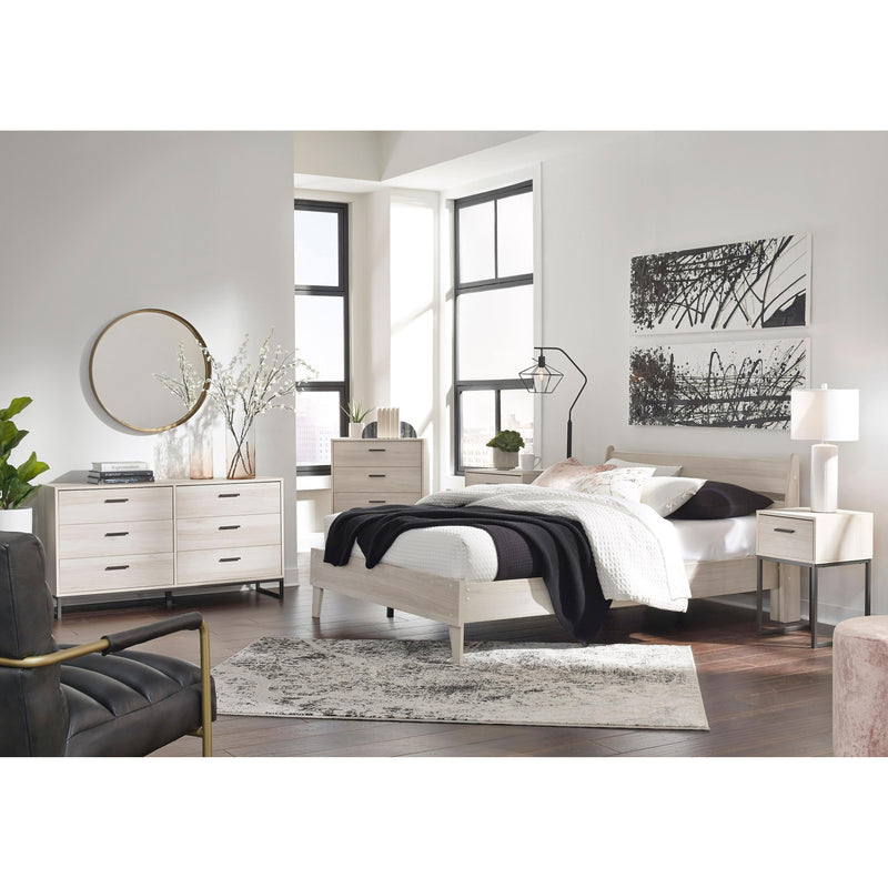 Signature Design by Ashley Socalle EB1864B1 Queen Panel Platform Bed IMAGE 8