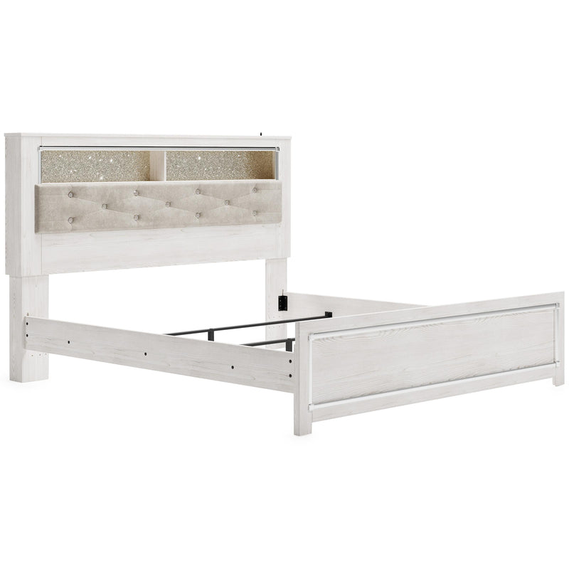 Signature Design by Ashley Altyra B2640B5 King Panel Bookcase Bed IMAGE 5