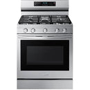  Samsung 30-inch Freestanding Gas Range with WI-FI Connect NX60A6711SS - 176562 IMAGE 1