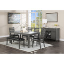 Mazin Furniture 5567GY-72 Dining Table IMAGE 4
