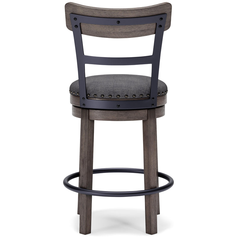  Signature Design by Ashley Caitbrook D388-224 Upholstered Swivel Barstool IMAGE 4