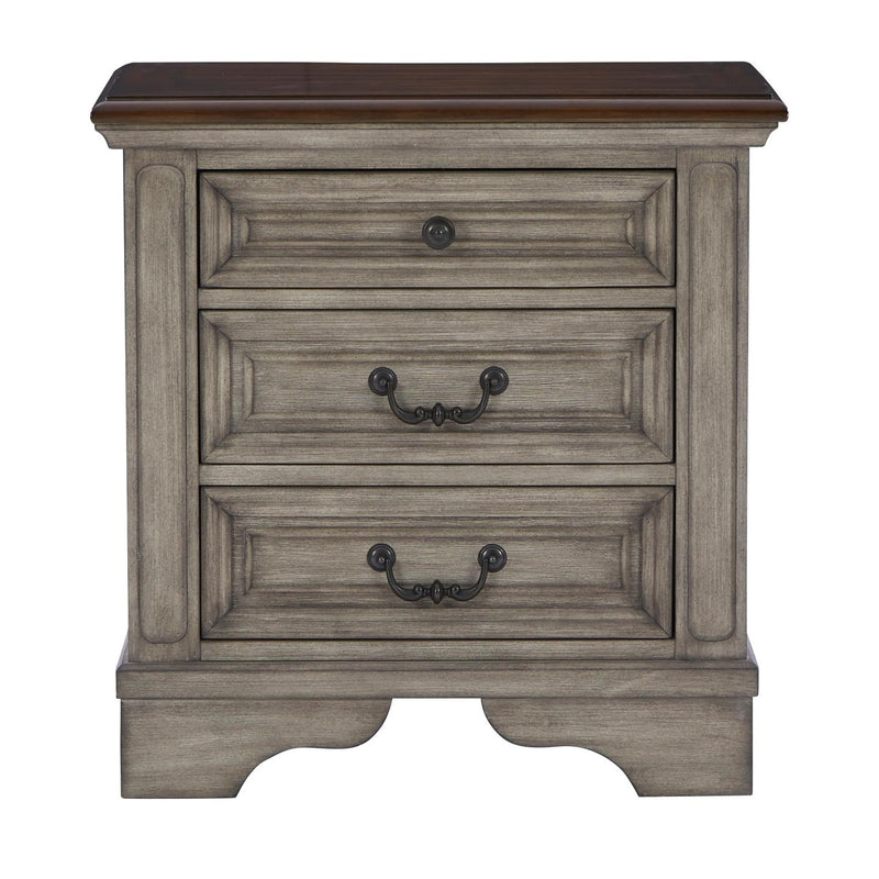  Signature Design by Ashley Lodenbay B751-93 Three Drawer Night Stand IMAGE 3